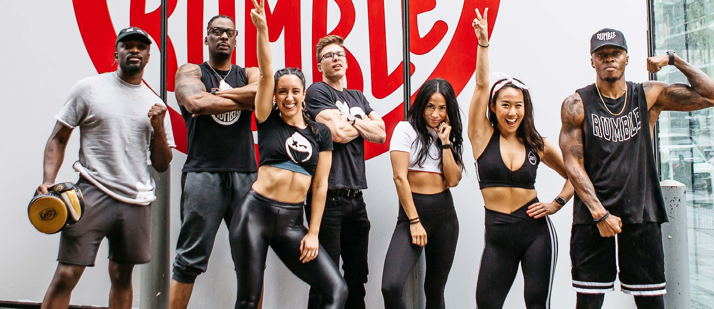 Rumble Boxing Group Photo - recruitment